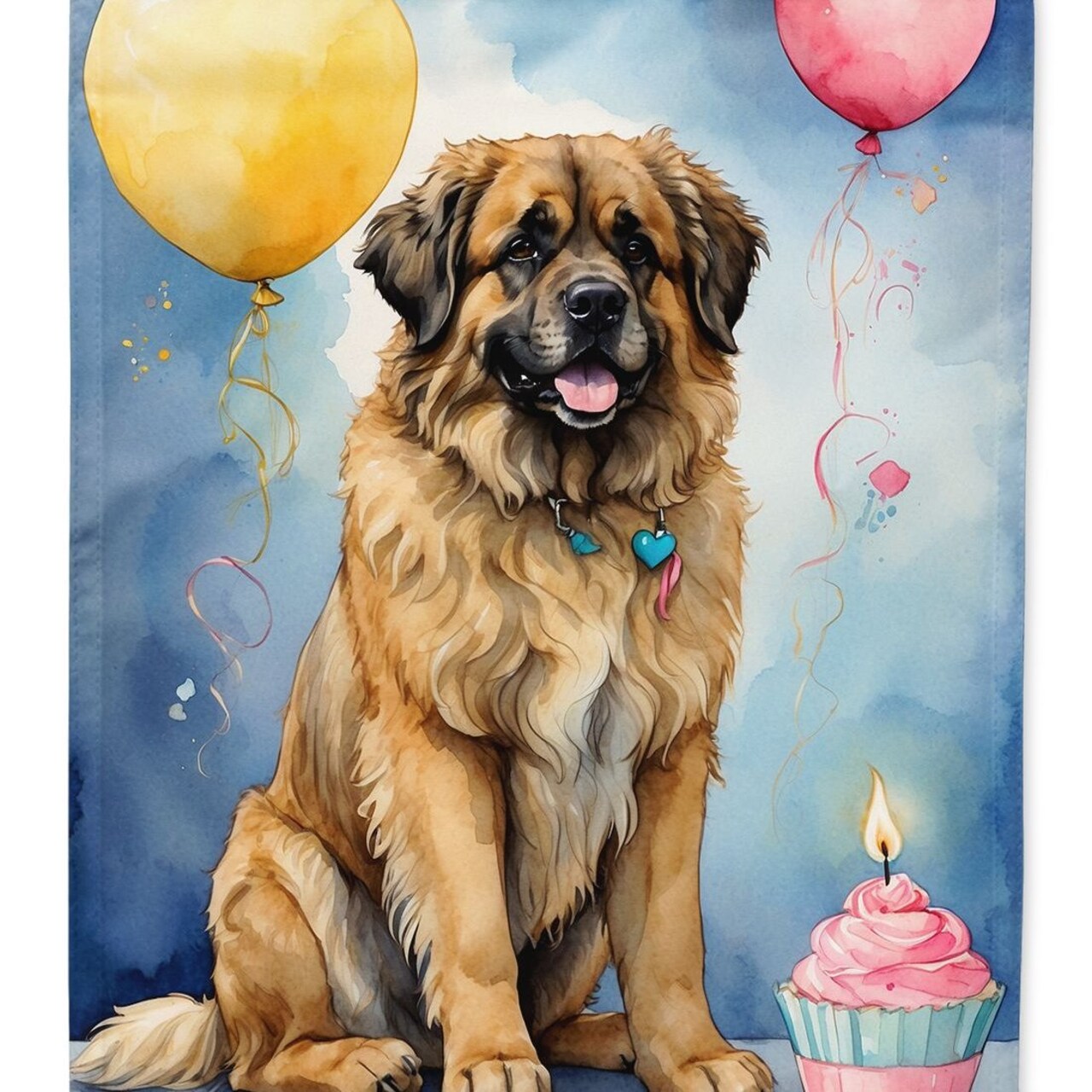 Edge Collections - Multicolor - Christmas Snow Scene Outdoor Porch Banner Flag - 1 Piece